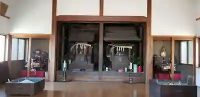 田中仙田稲荷神社の本殿・本堂