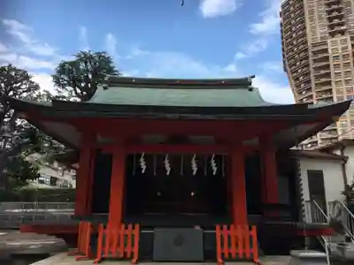 麻布氷川神社の本殿・本堂