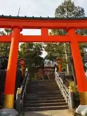 穴八幡宮の鳥居