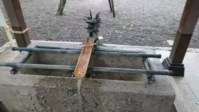 町田天満宮の手水舎