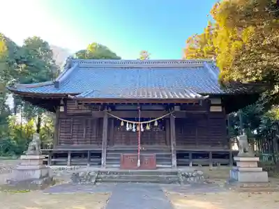 楡山神社の本殿・本堂