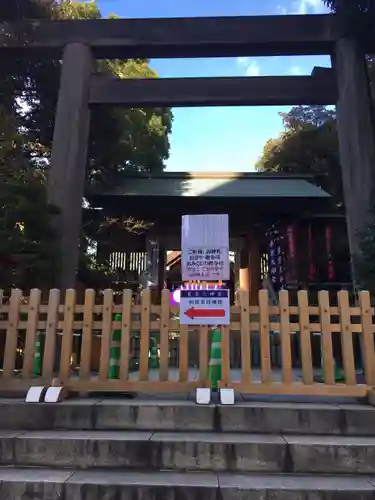 東京大神宮の鳥居