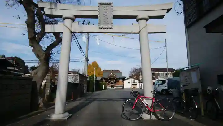 子守神社の鳥居
