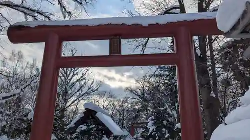 永山神社の鳥居