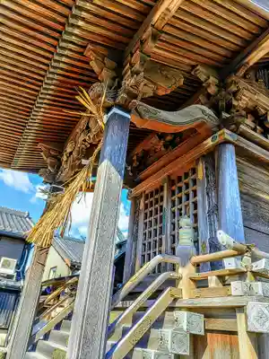 筏場社の本殿・本堂