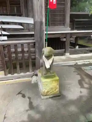 高水山常福院の狛犬