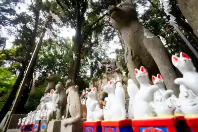 箭弓稲荷神社の狛犬