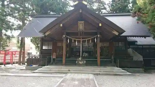 飛騨総社の本殿・本堂