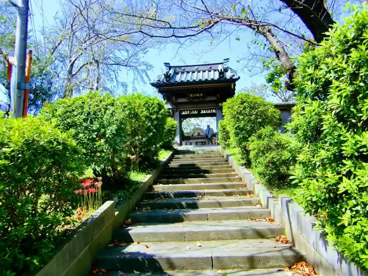 長胤寺の山門・神門