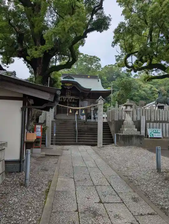 津田八幡神社の御朱印