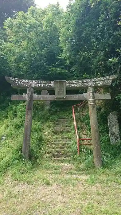 二渡神社の鳥居