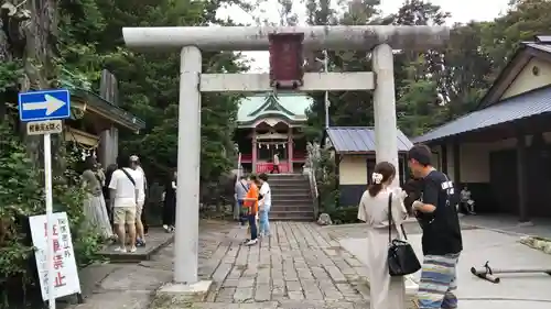 元城町東照宮の鳥居