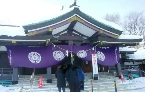 札幌護國神社の初詣