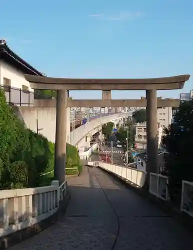 赤羽八幡神社の鳥居