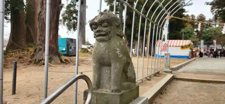 賀茂神社の狛犬