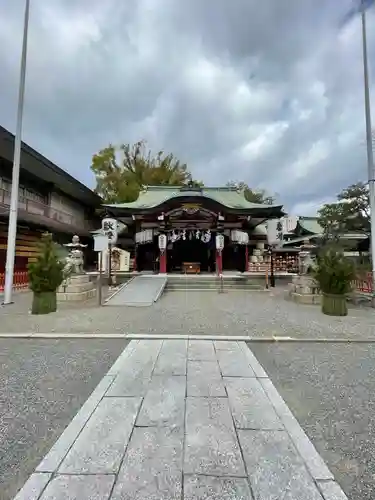 開口神社の本殿