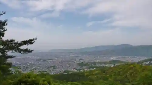 霊山寺（仁和寺塔頭）の景色