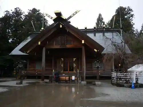 開成山大神宮の本殿