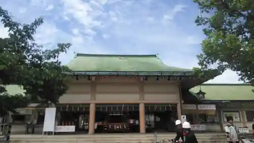 生國魂神社の本殿