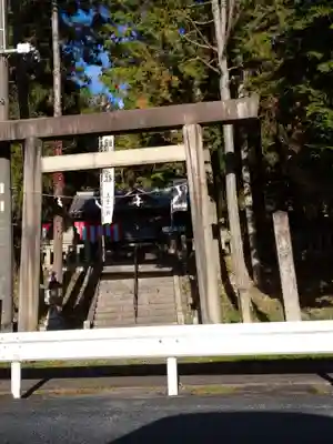 神明神社の鳥居