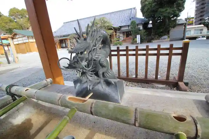 日枝神社の手水舎