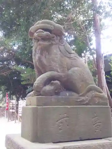 中山神社の狛犬