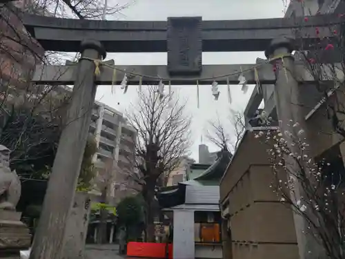 小野照崎神社の鳥居