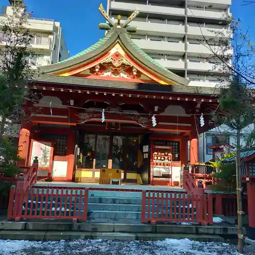 秋葉神社の本殿・本堂
