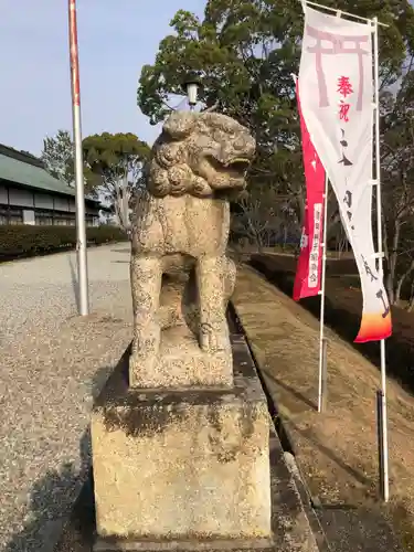 神戸神社の狛犬