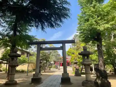 品川神社の鳥居