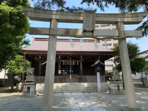 松原神社の鳥居