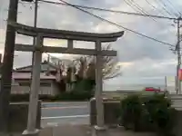 磯邊神社の鳥居