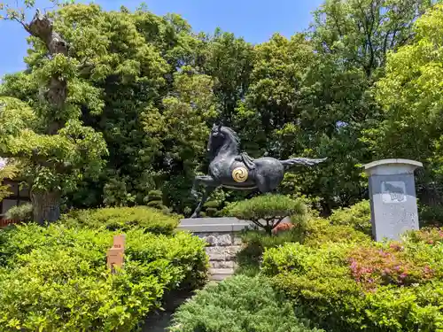 誉田八幡宮の狛犬