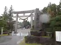 越中一宮 髙瀬神社の鳥居