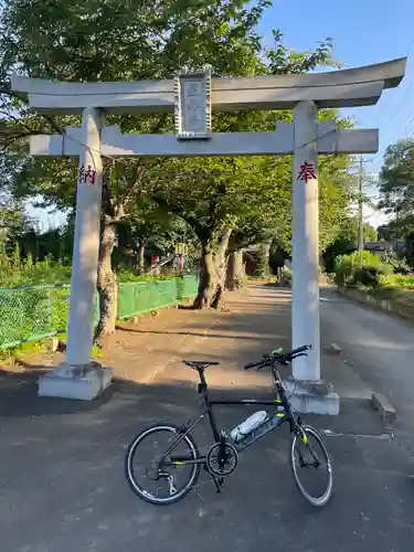 星神社(臼井妙見社)の鳥居