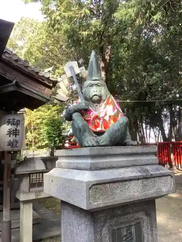 清洲山王宮　日吉神社の狛犬