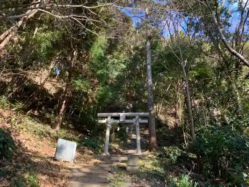 熊野神社の鳥居