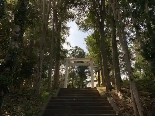 嚴嶋神社の鳥居