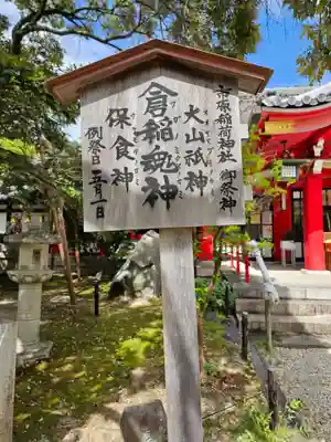 市原稲荷神社の御朱印