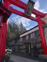 呑香稲荷神社の鳥居