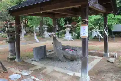 田村神社の手水舎