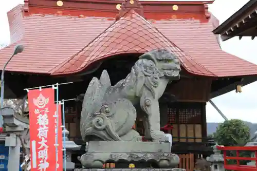 大鏑神社の狛犬