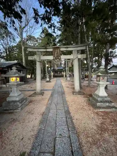 伊豆神田神社の鳥居