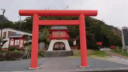 龍宮神社の鳥居