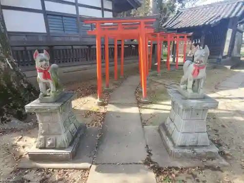 佐間天神社の狛犬