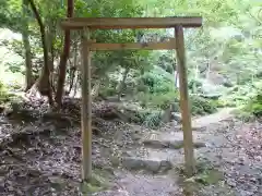 白滝大明神の鳥居