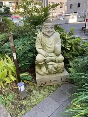 成子天神社の像