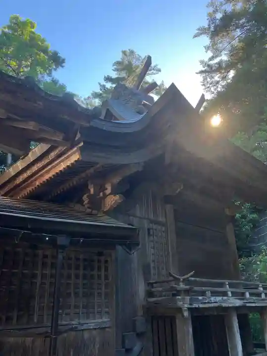 比津神社の本殿・本堂