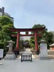 蒲田八幡神社の鳥居