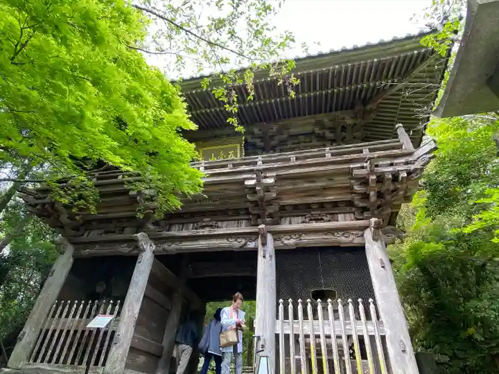 竹林寺の山門・神門